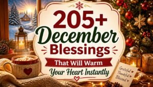 December blessings